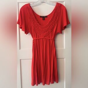 Kische Empire Tie Tunic Top